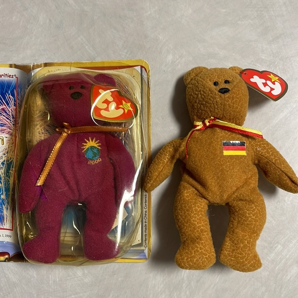 Ty beanie. Millennium and Germania the bears. 1999 Mc Donald’s collect… - Picture 4 of 5